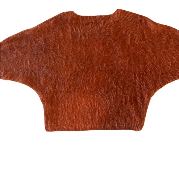 If It Were Me Mohair Look - Cabincore - Womens Sweater Color Rust - Picture 2 of 6